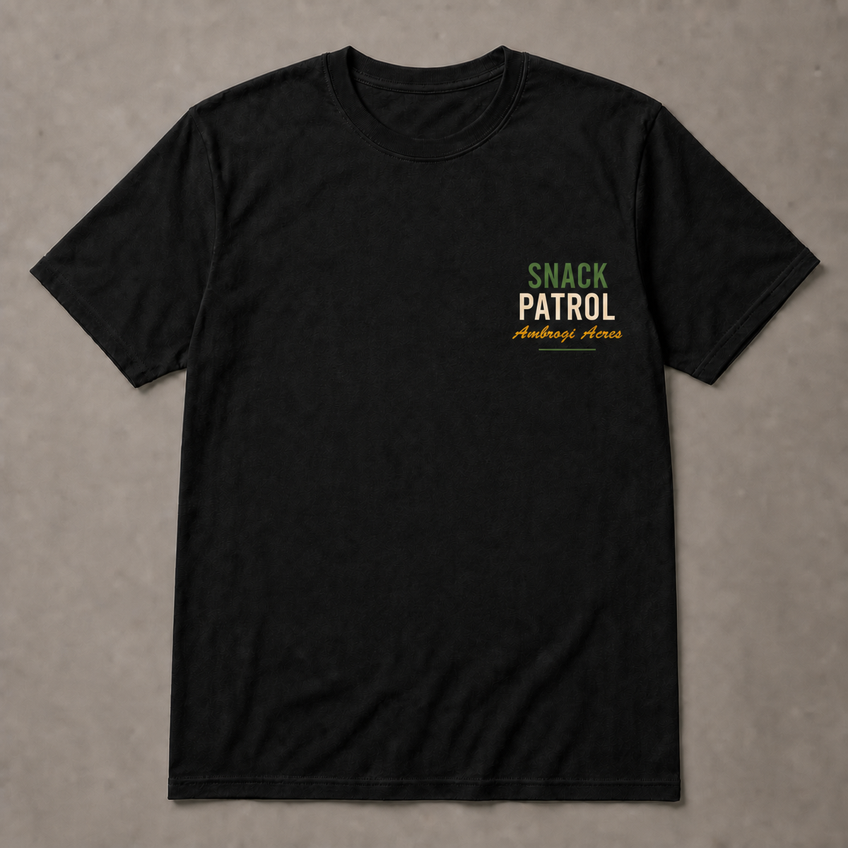 High Standards, Questionable Snacks Tee