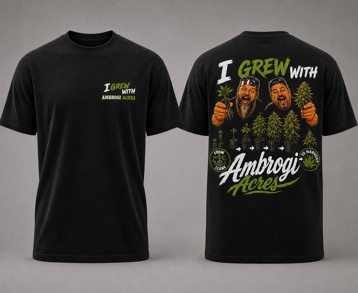 I Grew with Ambrogi Acres Tee